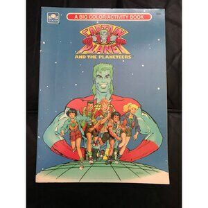 Vintage Captain Planet & The Planeteers A Big Color/Activity Book 1991 Golden